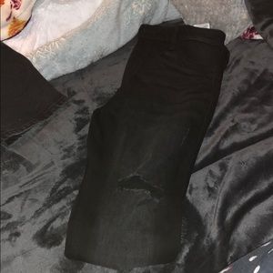 *BRAND NEW* Black ripped Hollister jeans
